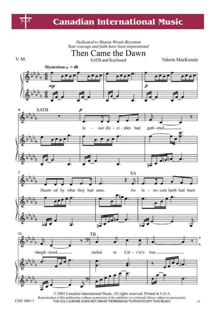 Then Came The Dawn